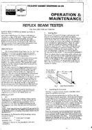 Tecalemit DE7188 Headlamp Aim Tester Instruction Manual