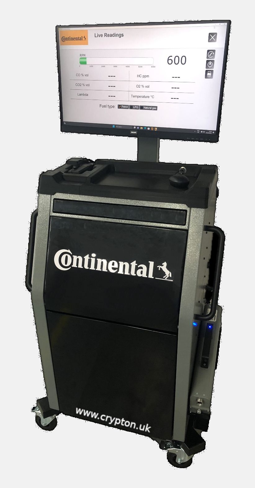 Continental CCP1000 Series Combined Petrol & Diesel MOT Emissions Analyser